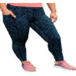Ladies Leggings ( Blue melange)
