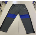 Men's Long pant - Grey -Blue Pannel