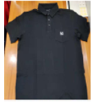 Men's cotton Polo-Black