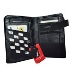 Leather Wallet For Men - Black