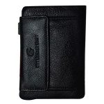 Leather Wallet For Men - Black