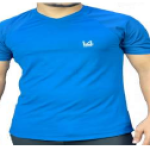Men's Performance Tee (Blue Solid)